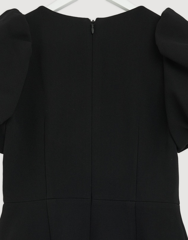 Revibe - Repaired Rebecca Vallance Harlynn Puff Sleeve Mini Dress - AU 12