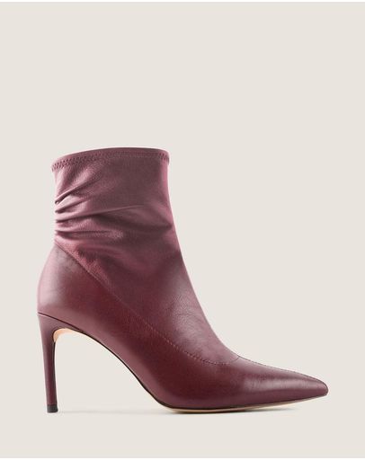 BURGUNDY LEATHER
