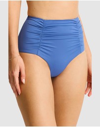 Sea Level Australia - Essentials Edit Super High Waist Gathered Pant