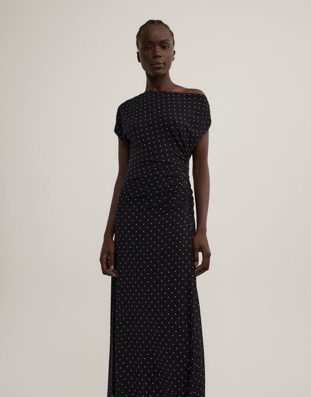 Witchery - Off Shoulder Mesh Dress