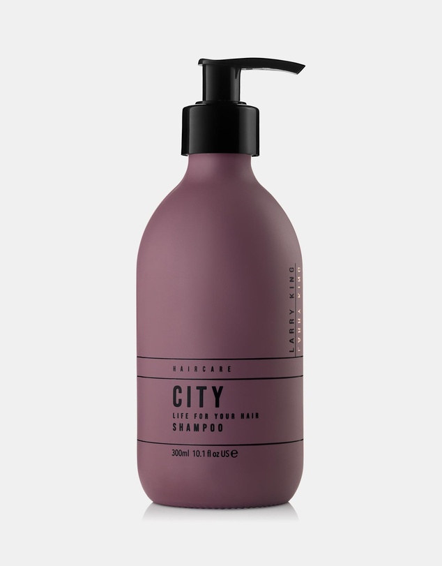 Larry King Haircare - City Life Shampoo Bottle