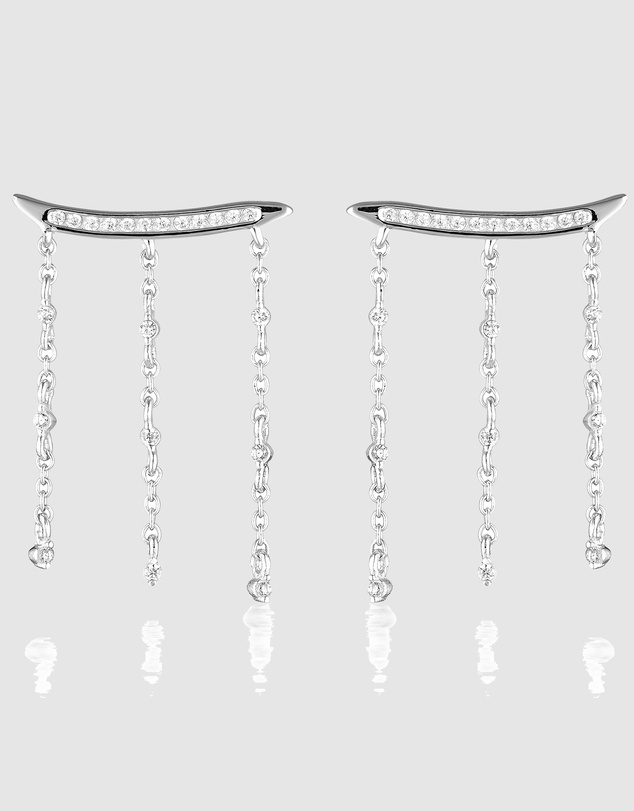 Georgini - Billboard Silver Earrings