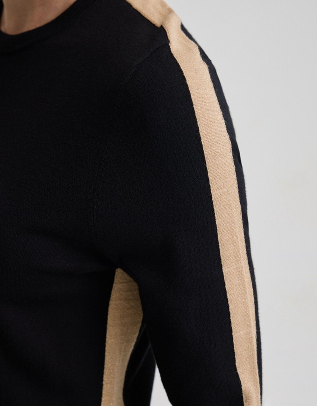 Oxford - Pipper Knitted Contrast Panel Dress