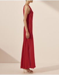 Shona Joy - Amina One Shoulder Panelled Maxi Dress