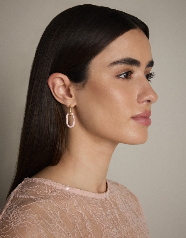 MIMCO - Linked Up Huggie Earrings