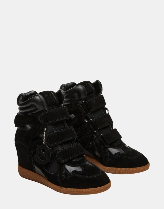 Steve Madden - Mavis Black Sneakers