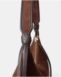 & Other Stories - Fringed Suede Tote Bag