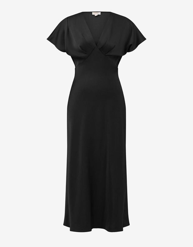 Forcast - Catalina V-Neck Satin Dress