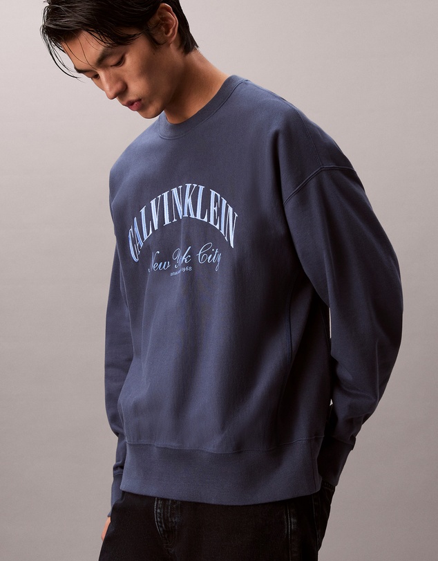Calvin Klein Jeans - Terry Logo Graphic Relaxed Sweatshirt