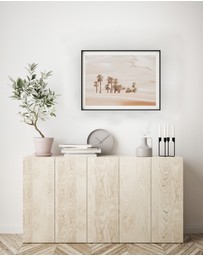 Olive et Oriel - Desert Mirage II Art Print