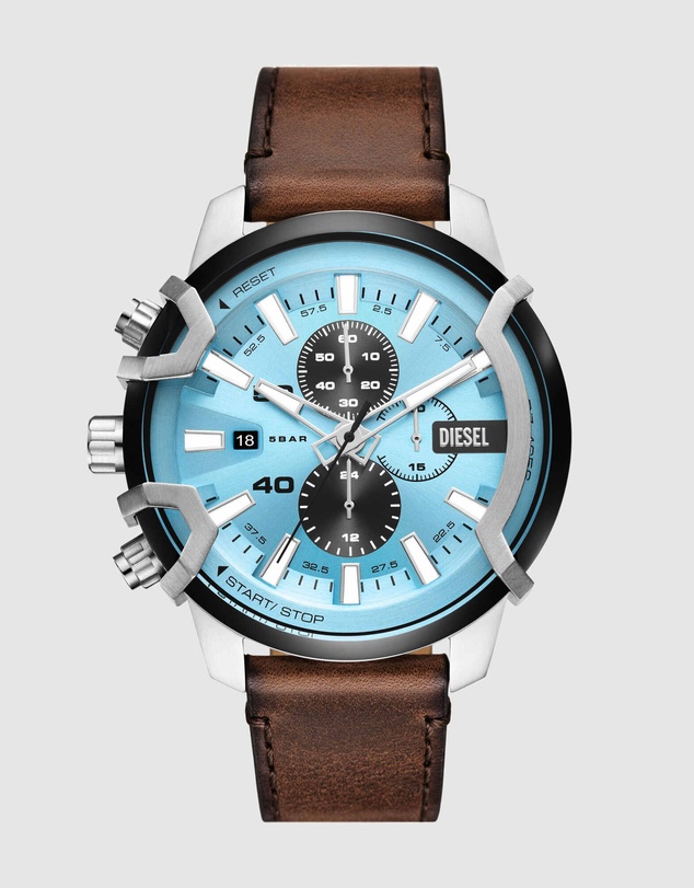 Diesel - Griffed Brown Chronograph Watch