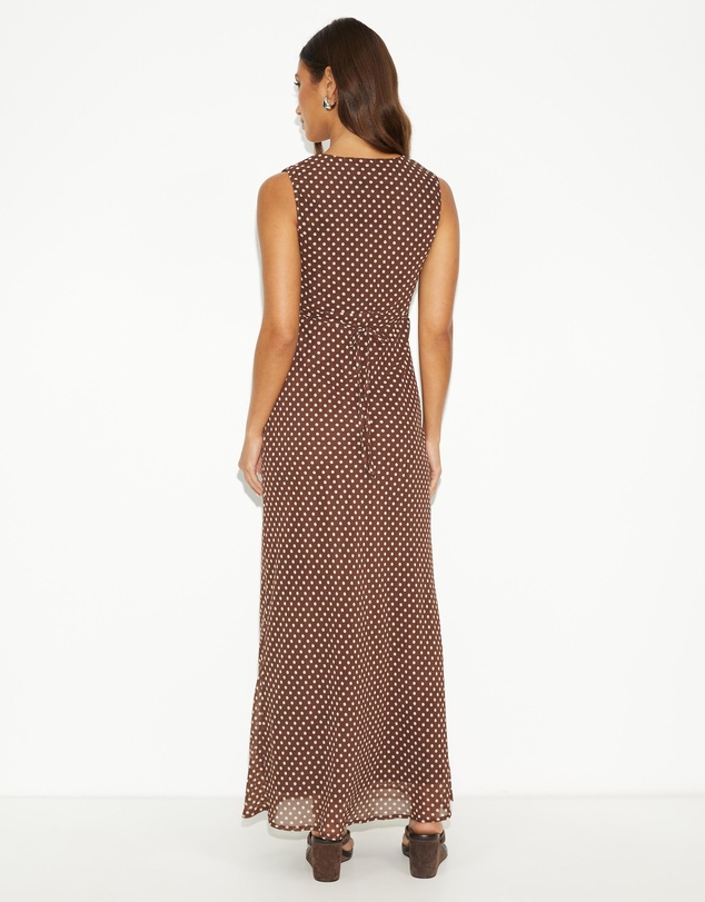 Dazie - Lottie Polka Dot Maxi Dress