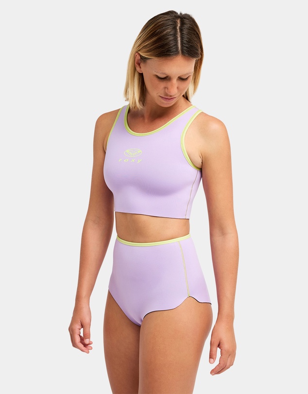 Roxy - Womens 1mm Rise Natural Bikini Bottom