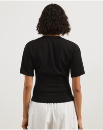 Atmos&Here - Fitted Waist T-Shirt