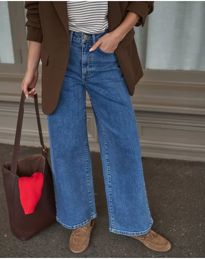 Ceres Life - Evie Wide Leg Jean