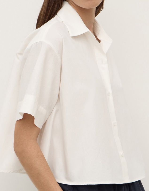 Assembly Label - Lima Cropped Shirt