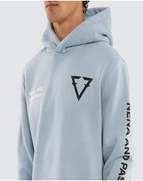 Nena & Pasadena - Track Dual Curved Hoodie