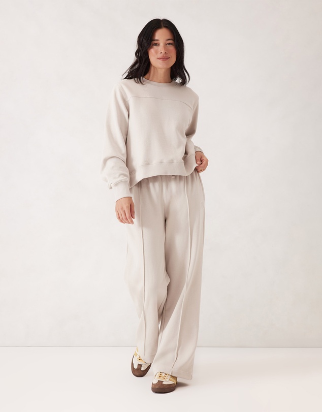 Ceres Life - Alba Seamed Fleece Top