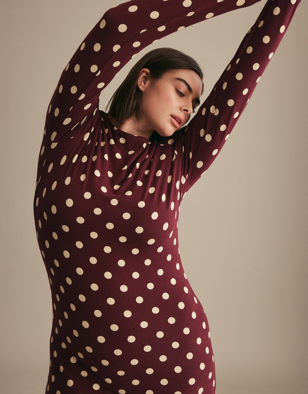Resting - CloudKnit Jersey Marnie Long Sleeve Dress