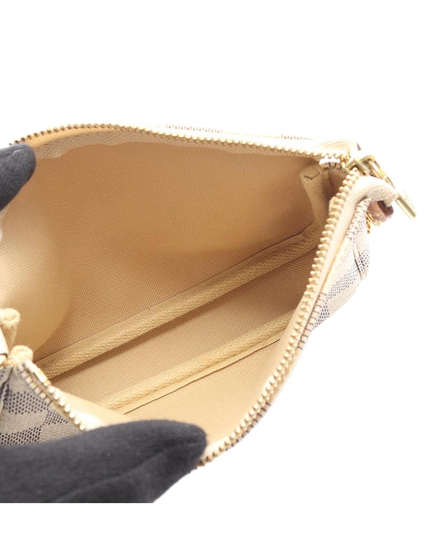 Pre-Loved by Azura Reborn - Pre-Loved Damier Azur Mini Pochette Accessoires