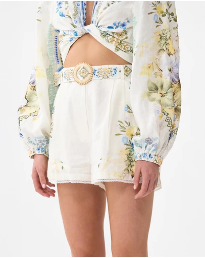 Camilla - Tuck Front Shorts