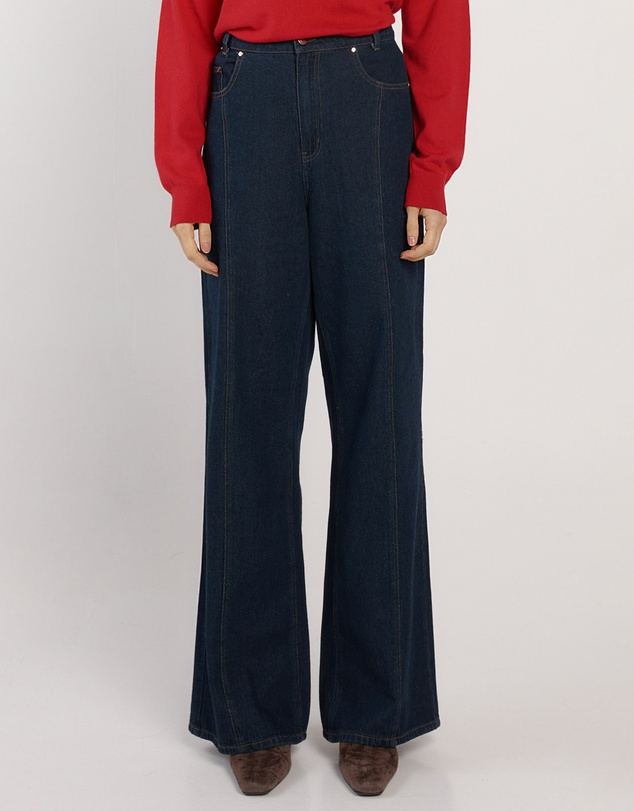 Fate + Becker - Avia Wide Leg Jean
