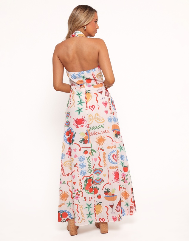 Petal & Pup - Betsy Halterneck Maxi Dress - Dolce Vita
