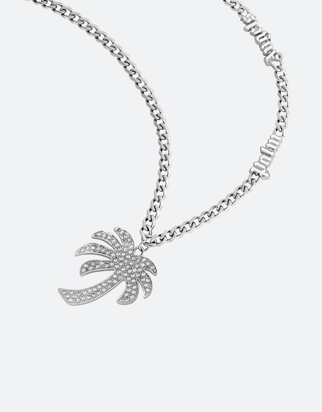 Palm Angels - Marchio SS Palm&Stones Pendant Necklace