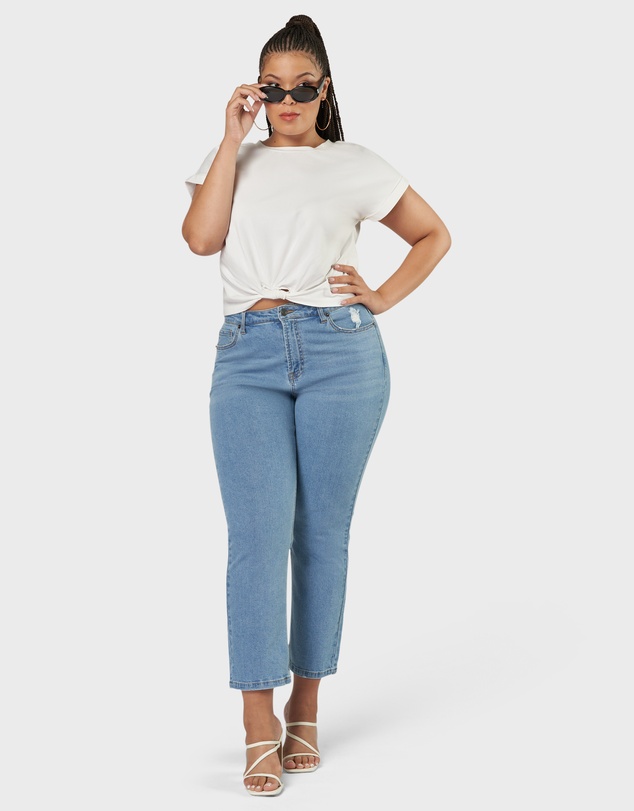 Sunday In The City - The Feared Crop Twist Tee