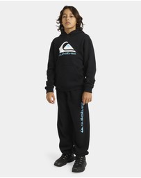 Quiksilver - Boys 8 to 16 Comp Logo Pullover Hoodie