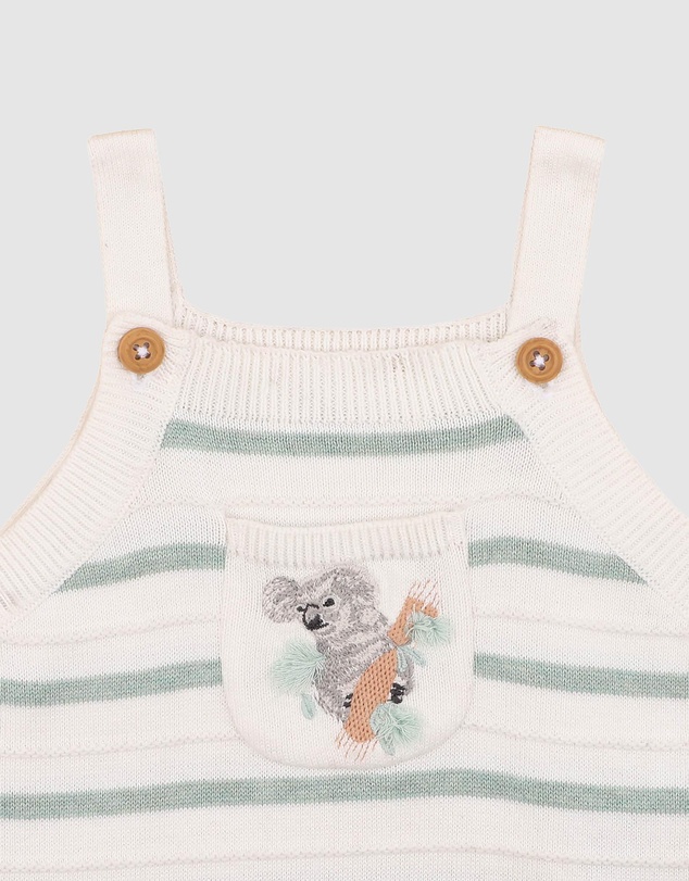 Bebe by Minihaha - Taylor Organic Knitted Bodysuit - Babies