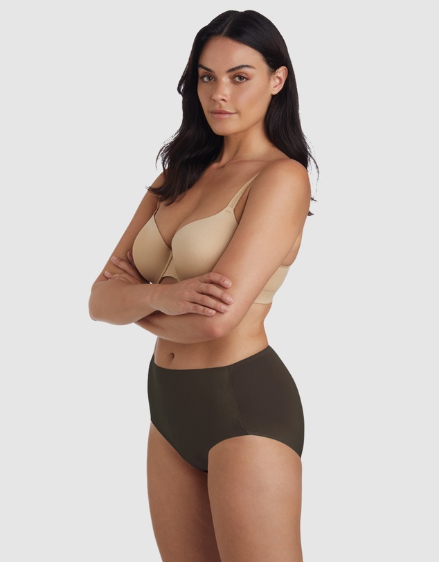 Naomi & Nicole - Light Shaping High Waist Everyday Shapewear Brief (Pack of 2)