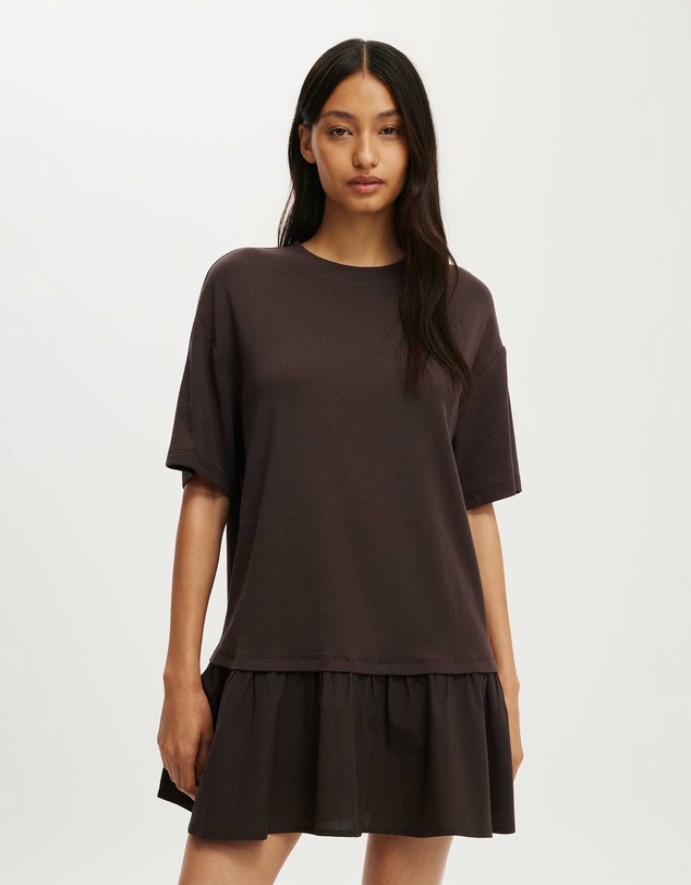 Cotton On - Tilly Layered Tshirt Dress