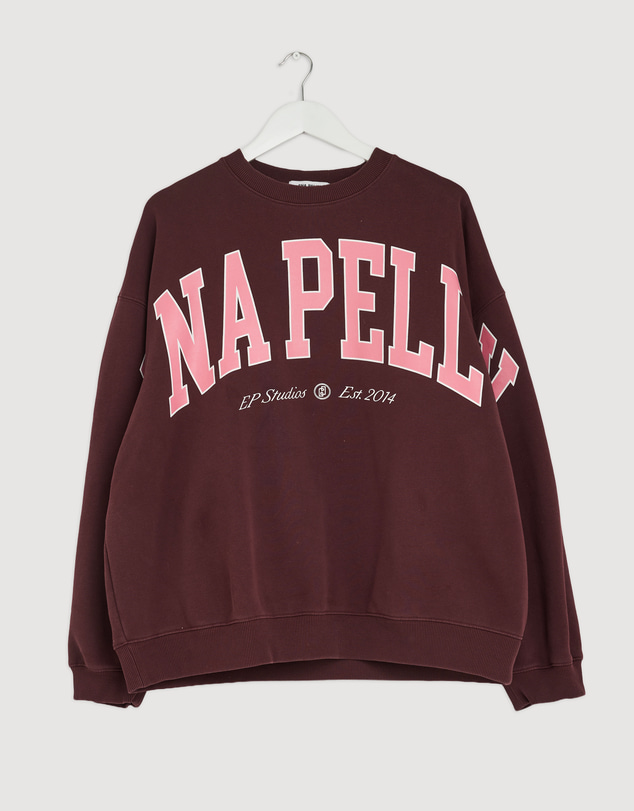 Revibe - Repaired ENA PELLY Mila Oversized Sweater - AU 16