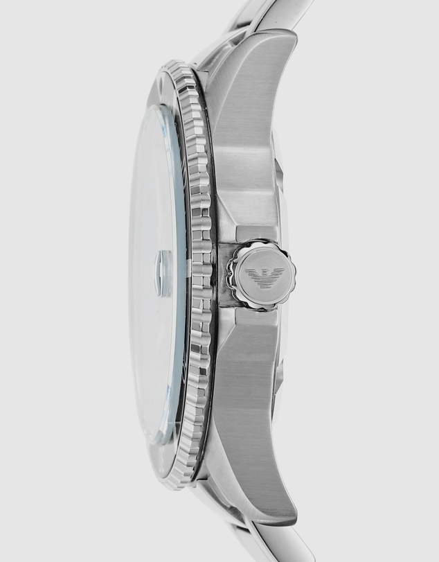 Emporio Armani - Silver-Tone Analogue Watch