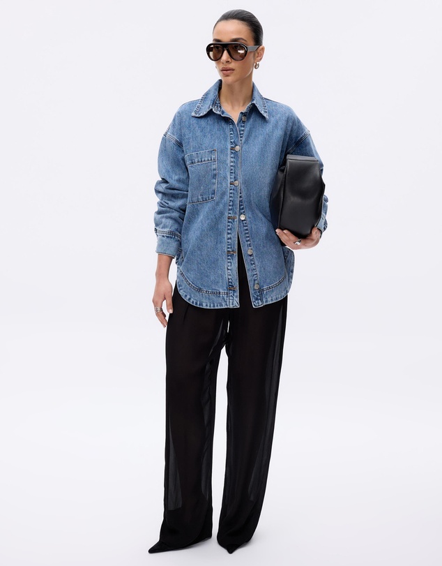 Minima Esenciales - Carmen Denim Shirt