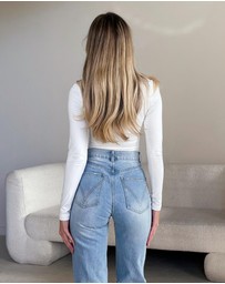 Dazie - Make Your Move High Neck Long Sleeve Bodysuit
