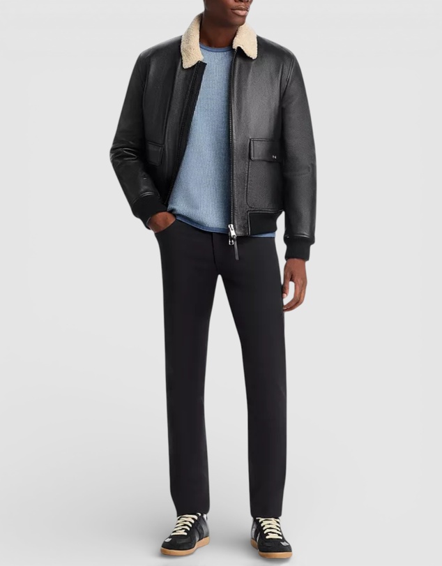 rag & bone - Gregory Merino Long Sleeve Crew