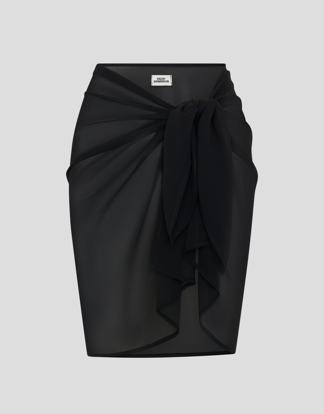 Vacay Swimwear - Catalina Sarong Black