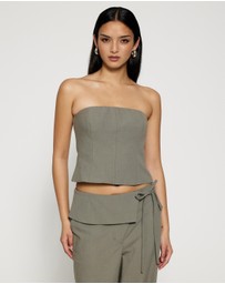 Lover - Declan Strapless Top