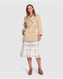 Belle & Bloom - Whispers of Verona Trench Coat