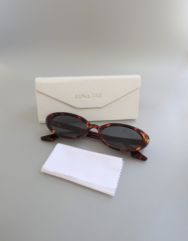Luna Rae - Tortoise Shell - Lani Sunglasses