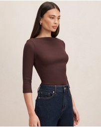 Forever New - Starlette 3 & 4 Sleeves Top