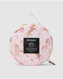 Crywolf - PACKABLE DUFFEL Blush Ponies