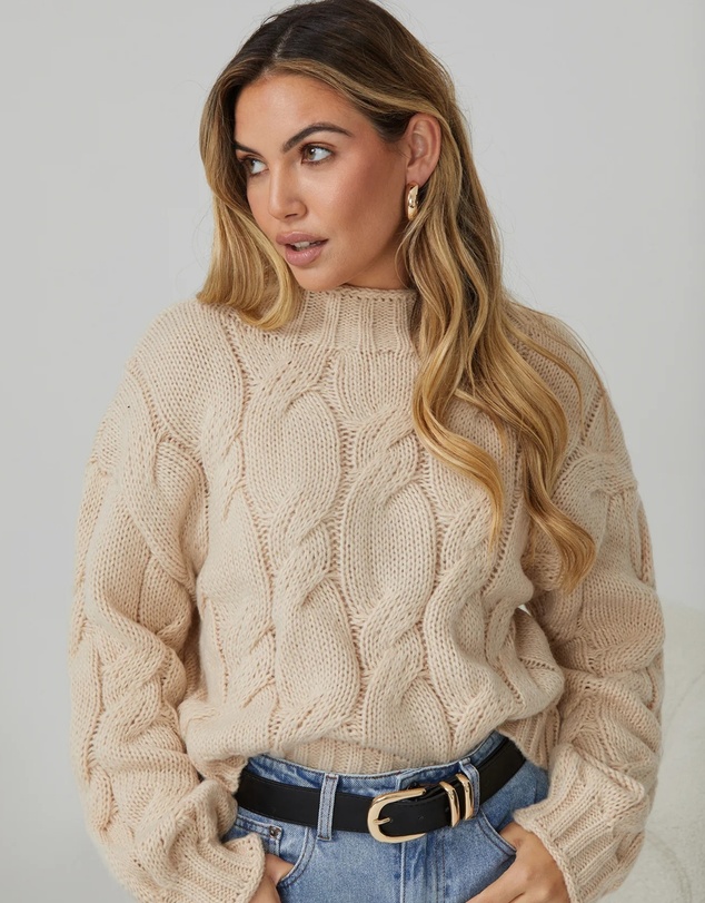 Esther & Co - Hadi Knit - Beige