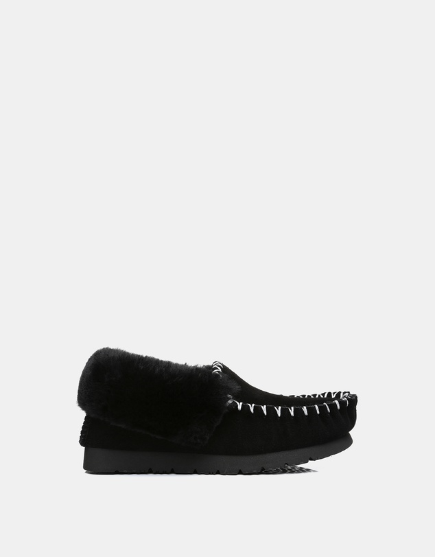 EVERAU - EverAU Ugg Popo Moccasin Sheepskin Upper Moccasins