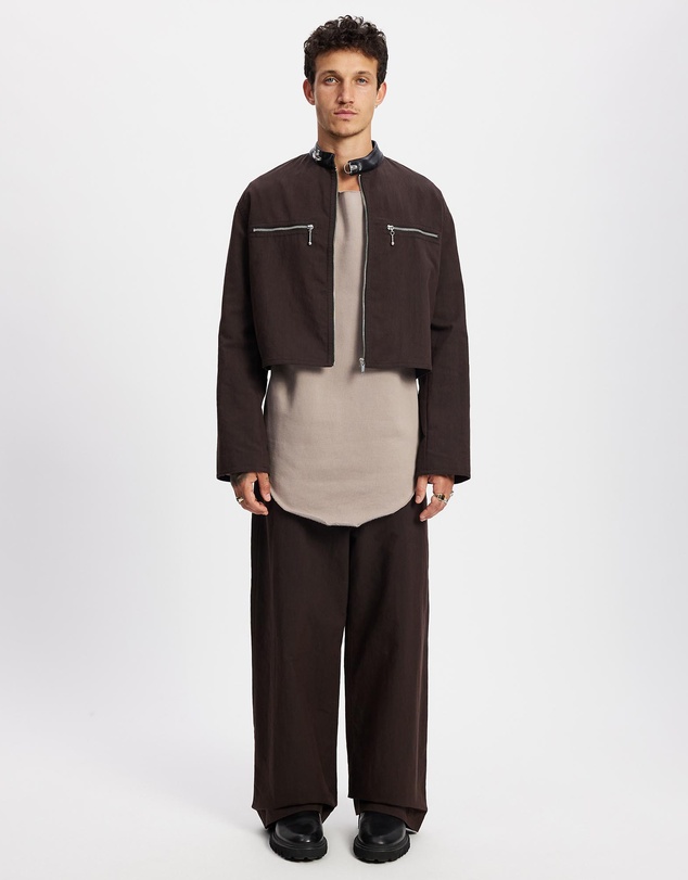 Surrounded By Ghosts - The Vishnevite Raw Neck Fleece Sweatshirt