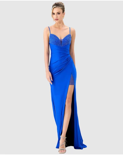 Bariano - Zarifa Fishtail Gown