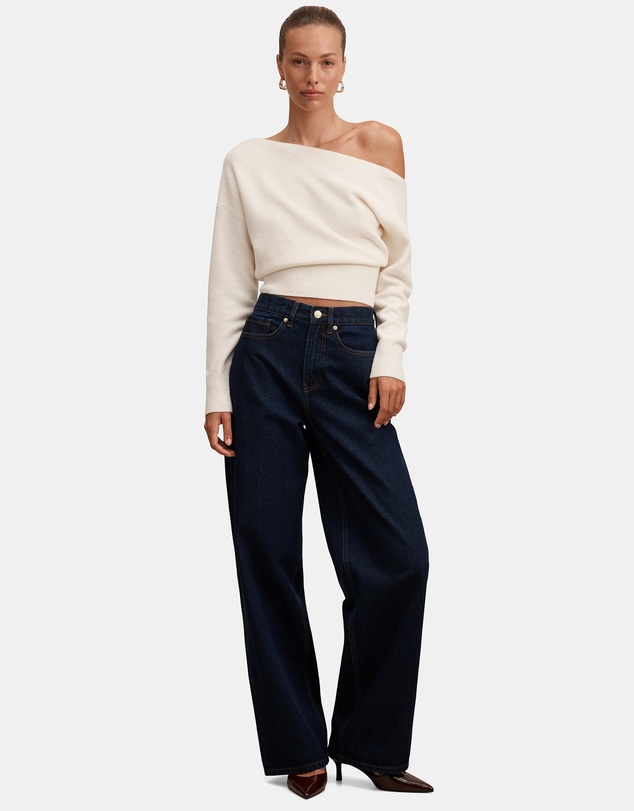 Forever New - Gia High Rise Wide Leg Jeans