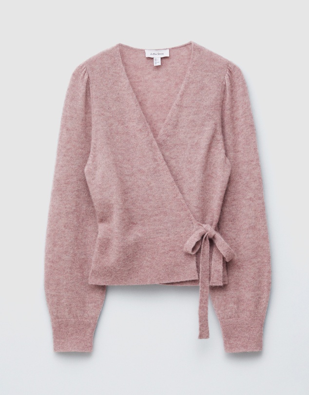 & Other Stories - Mohair-Blend Knitted Wrap Cardigan